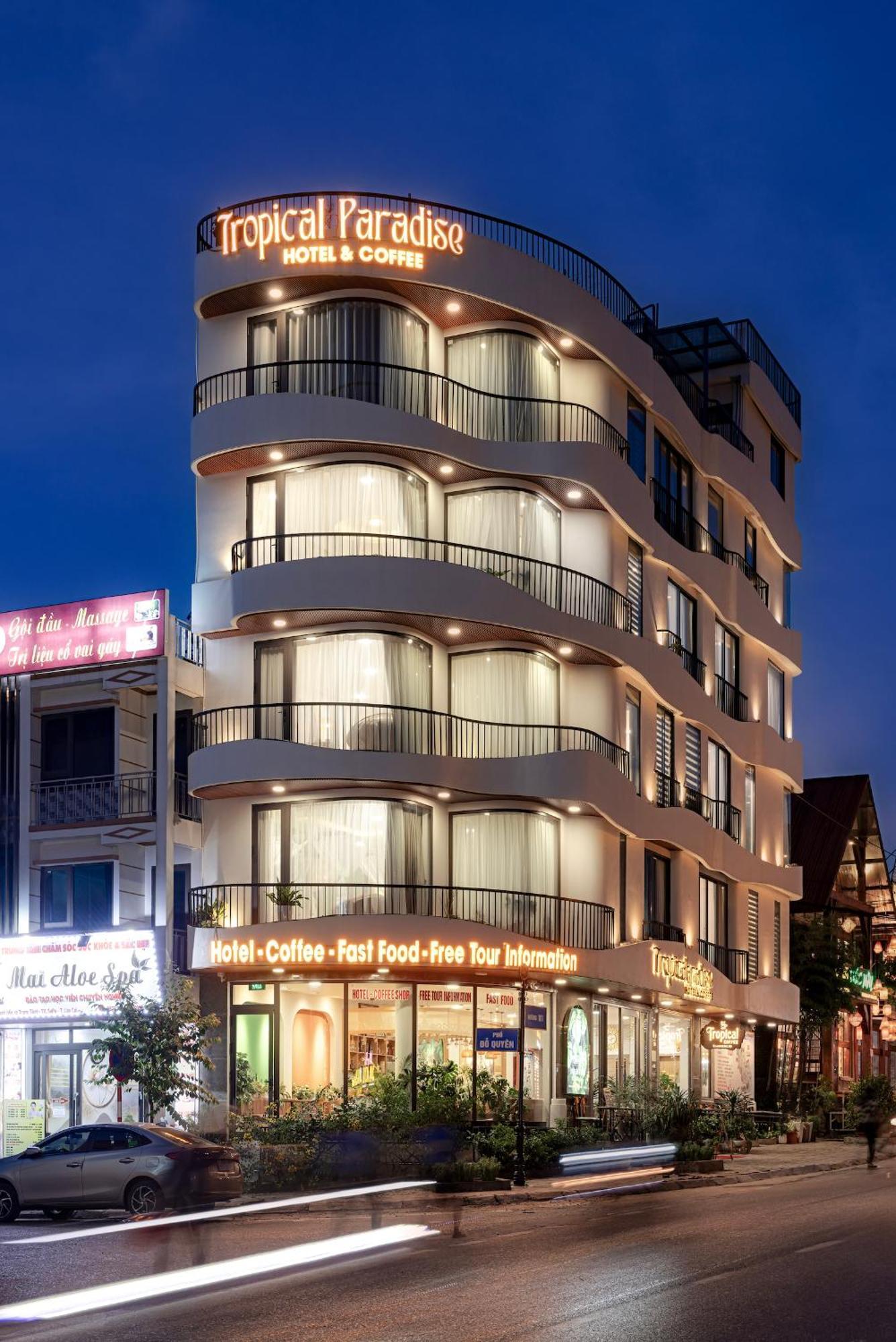 Tropical Paradise Sapa Hotel & Coffee Exterior foto