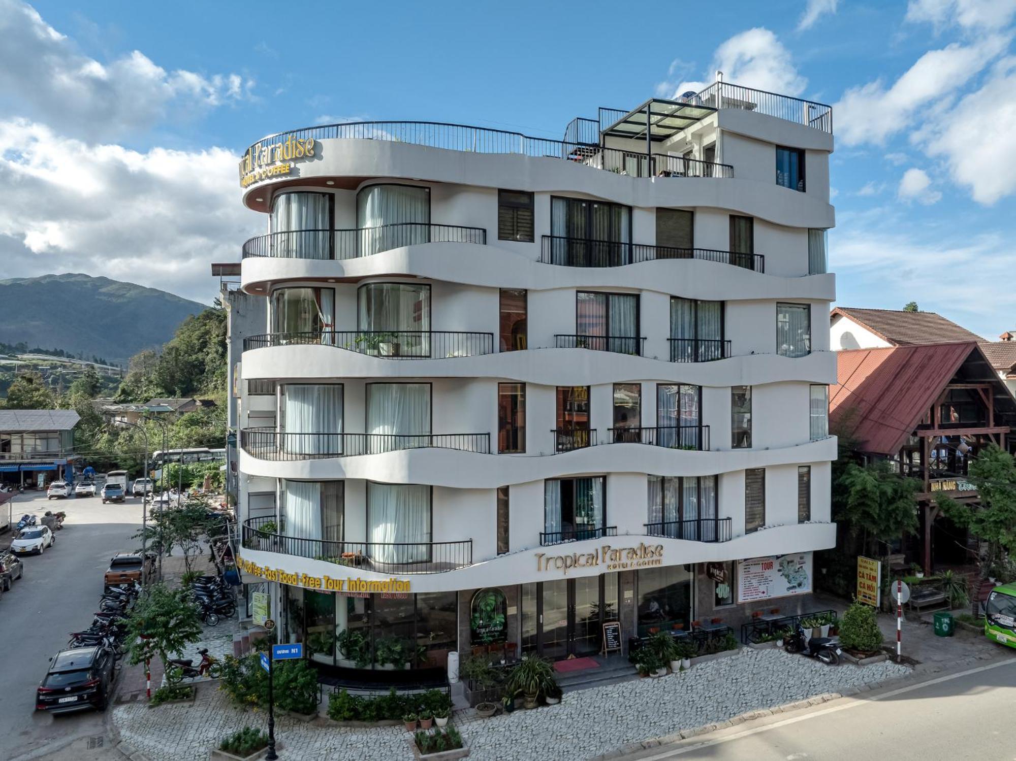 Tropical Paradise Sapa Hotel & Coffee Exterior foto