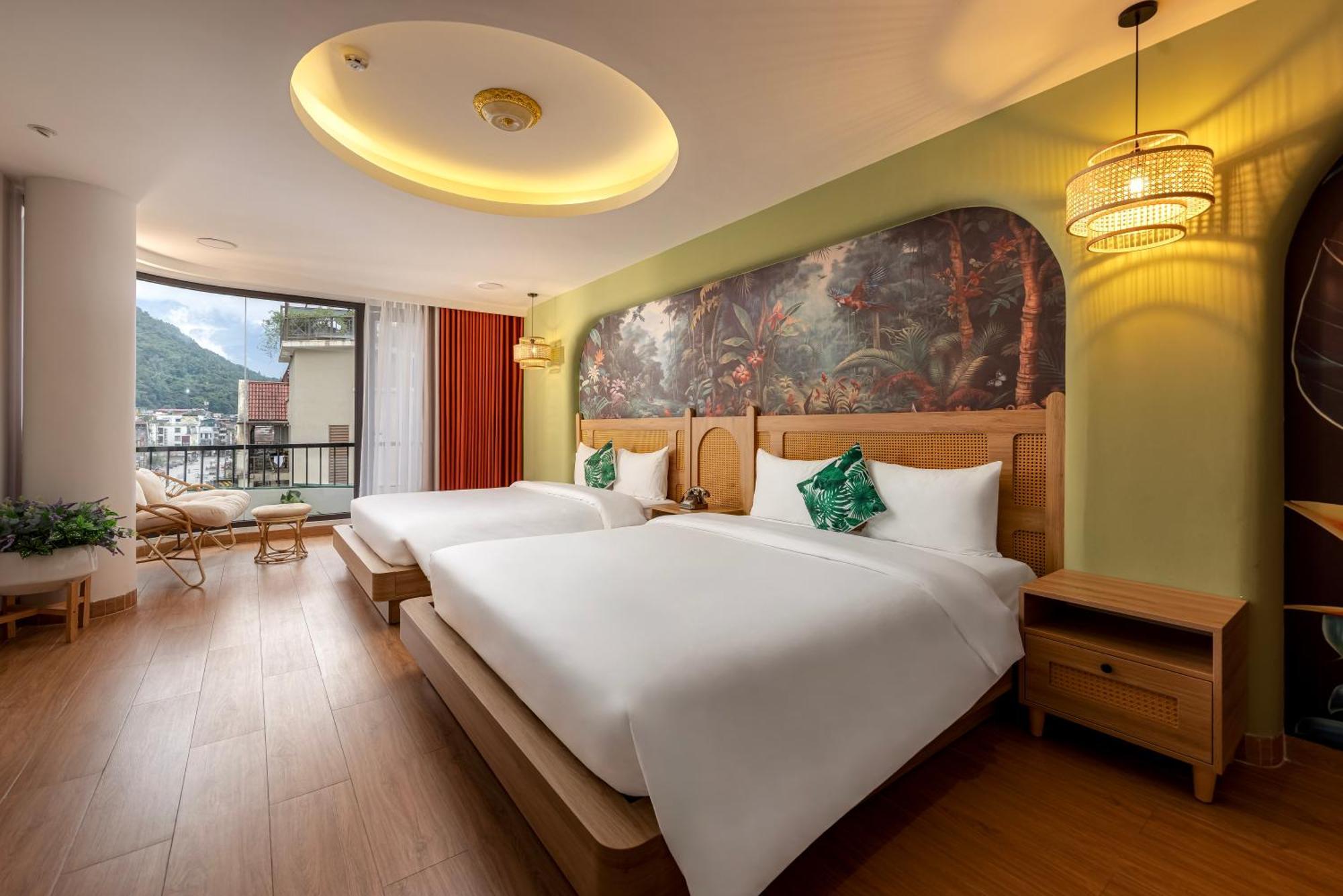 Tropical Paradise Sapa Hotel & Coffee Exterior foto